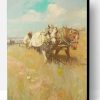 Man With Horses By Harvey Dunn Paint By Number