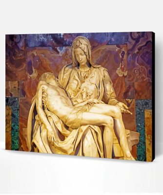 Michelangelo Pieta Paint By Number