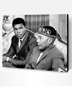 Muhammad Ali And Elijah Muhammad Paint By Number