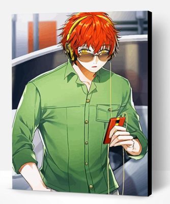 Mystic Messenger 707 Anime Boy Paint By Number