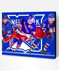 New York Rangers Paint By Number