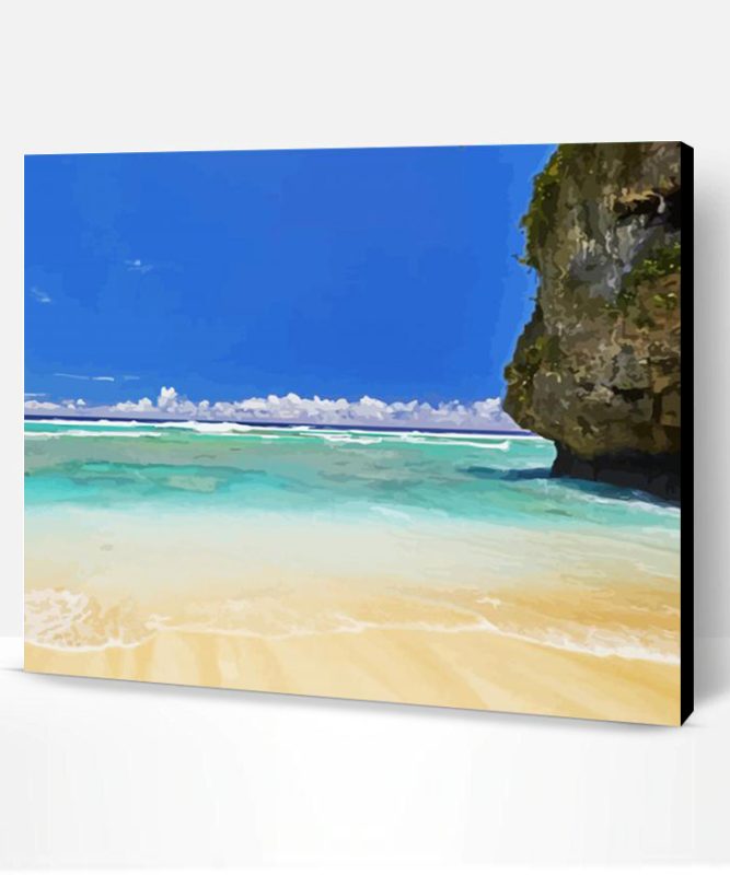 Niue Island Beach Paint By Number