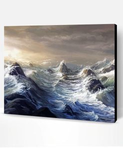 Ocean Storm Art Paint By Number