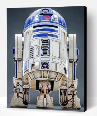 R2 D2 Star Wars Paint By Number