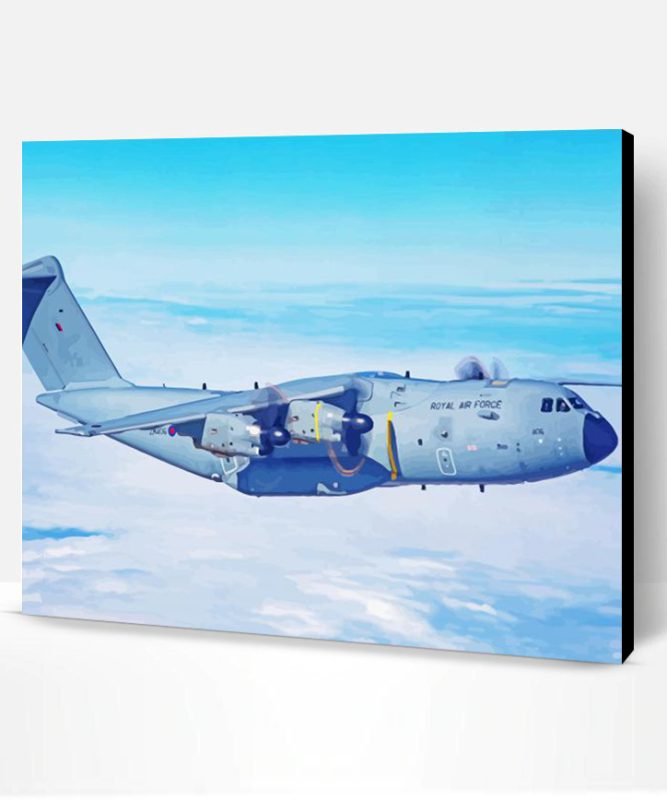 Raf Plane Paint By Number