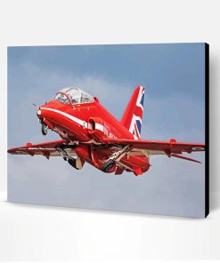 Red Arrows Jet Paint By Number