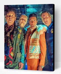 Red Dwarf Characters Paint By Number
