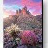 Superstition Mountains Sunset Paint By Number