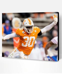 Tennessee Bold Player Paint By Number