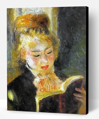 The Reader By Pierre Renoir Paint By Number