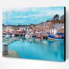 UK Padstow Harbour Paint By Number