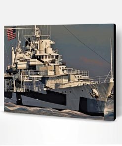 USS Charleston Pg 51 Ship Paint By Number