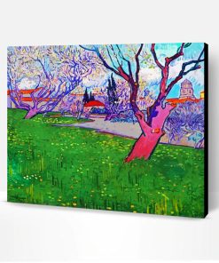 Van Gogh Orchard Of Blossom At Arles Paint By Number