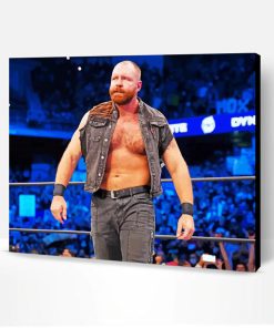 WWE Jon Moxley Paint By Number