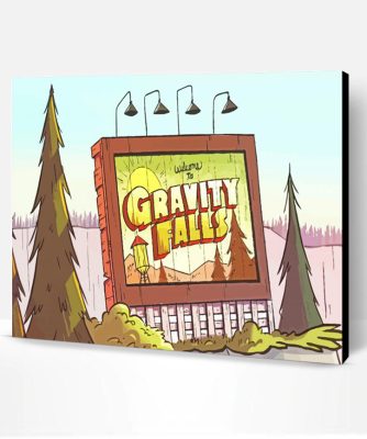 Welcome In Gravity Falls Paint By Number