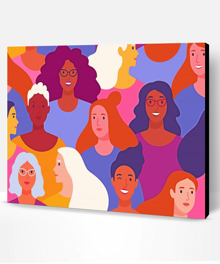 Women Diversity Paint By Numbers - Paint By Numbers PRO