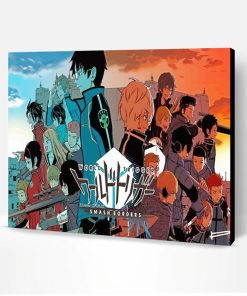 World Trigger Anime Paint By Number