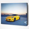 Yellow Nissan 350z Paint By Number