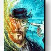 Abstract Breaking Bad Character Paint By Number