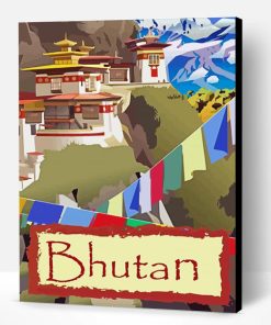 Aesthetic Bhutan Paint By Number