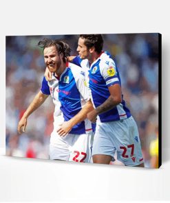 Aesthetic Blackburn Rovers Art Paint By Number