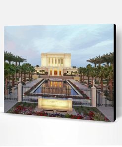 Aesthetic LDS Mesa Temple Art Paint By Number