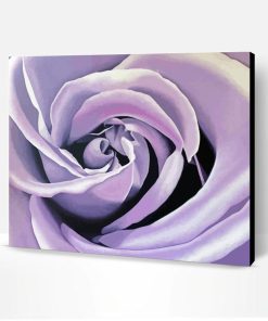Aesthetic Lilac Rose Paint By Number