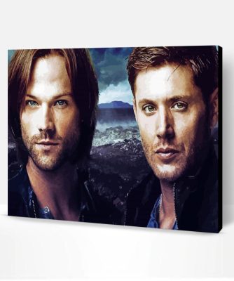 Aesthetic Sam And Dean Winchester Paint By Number