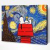 Aesthetic Van Gogh Snoopy Paint By Number