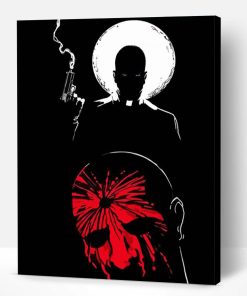 Aesthetic Sin City Illustration Paint By Number