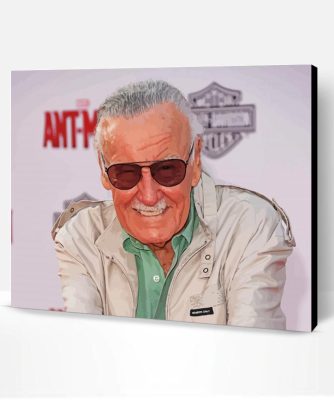 Aesthetic Stan Lee Paint By Numbers