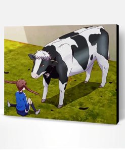 Animated Cow Animal Paint By Numbers