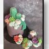 Beautiful Cactus Dessert Paint By Number