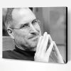 Black And White Steve Jobs Paint By Number
