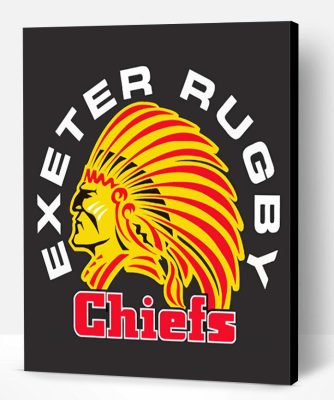 Exeter Chiefs Logo Paint By Number