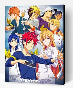 Food Wars Anime Paint By Number
