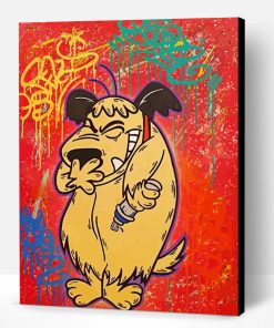Graffiti Dog Art Paint By Number