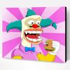 Krusty Clown Art Paint By Number