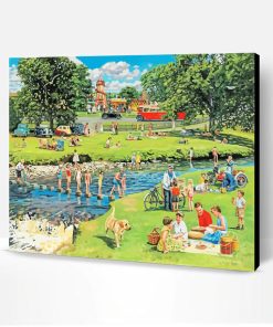 Picnic In The Park Paint By Number