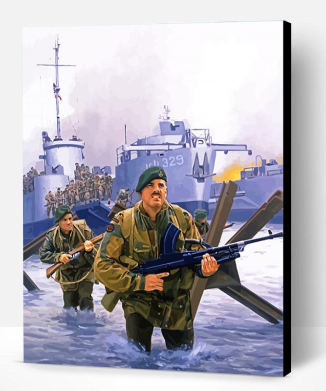 Royal Marines Paint By Number