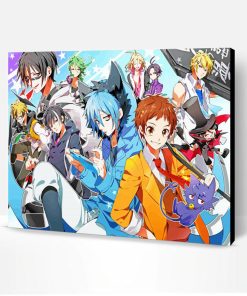 Servamp Anime Characters Paint By Number