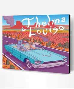 Thelma And Louise Art Paint By Number
