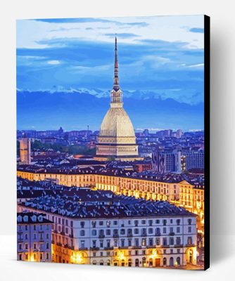 Torino Mole Antonelliana Paint By Number