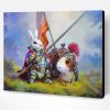 Warrior Guinea Pigs Paint By Number