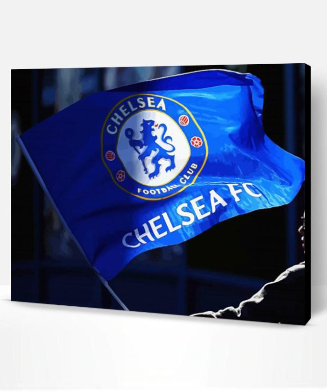 Aesthetic Chelsea Flag Paint By Numbers