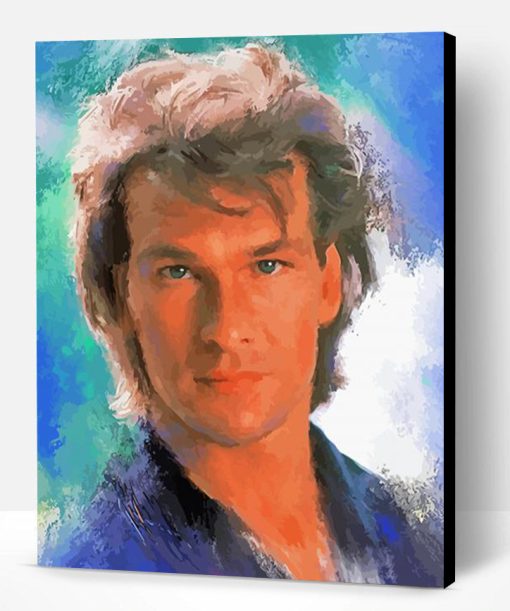 Aesthetic Patrick Swayze Paint By Numbers