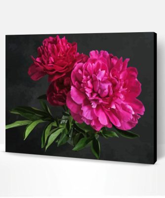 Aesthetic Purple Peonies Paint By Numbers