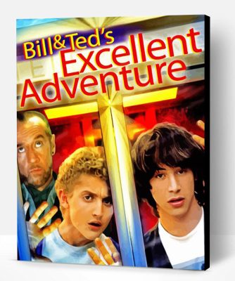 Aesthetic Bill And Ted Paint By Numbers