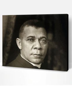 Aesthetic Booker Washington Illustration Paint By Numbers