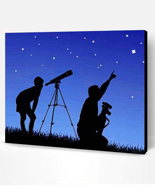 Aesthetic Telescope Art Paint By Numbers